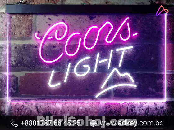 Digital Neon Tube Display Signage in Dhaka Bangladesh